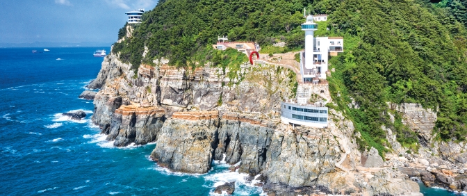 태종대유원지 전경